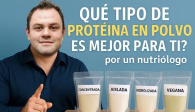 ¿Qué tipo de proteína en polvo es mejor para ti?